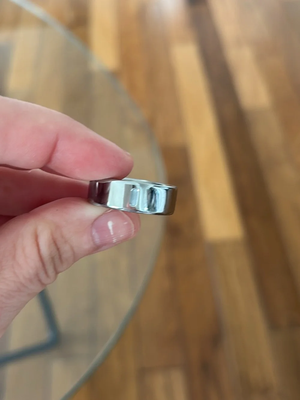OURA ring 4 size 9 silver